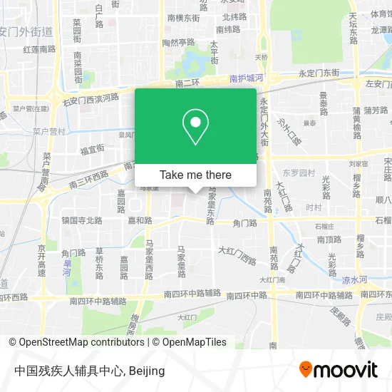 中国残疾人辅具中心 map