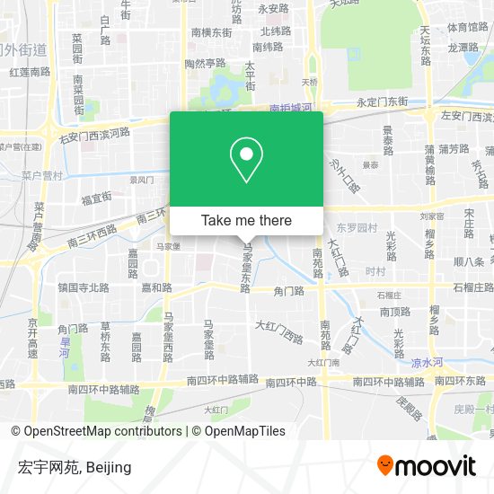 宏宇网苑 map