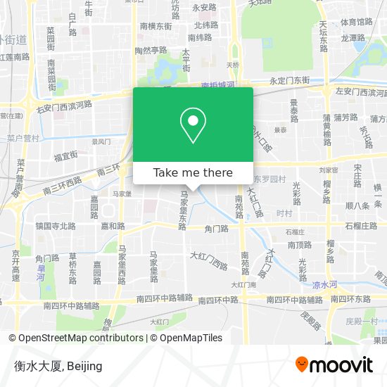 衡水大厦 map
