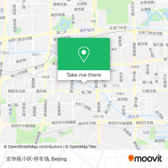 京华苑小区-停车场 map