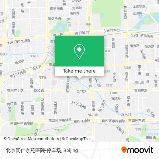 北京同仁京苑医院-停车场 map