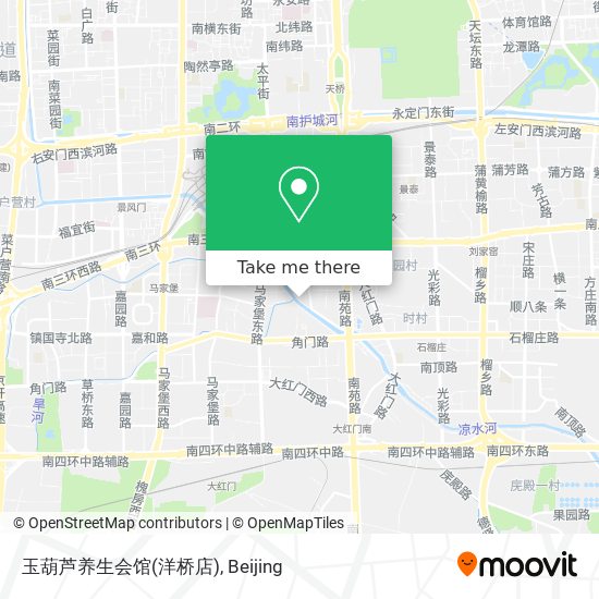 玉葫芦养生会馆(洋桥店) map