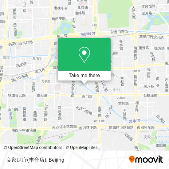 良家足疗(丰台店) map