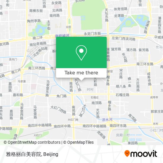 雅格丽白美容院 map