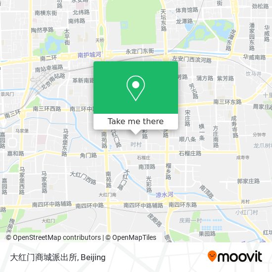 大红门商城派出所 map