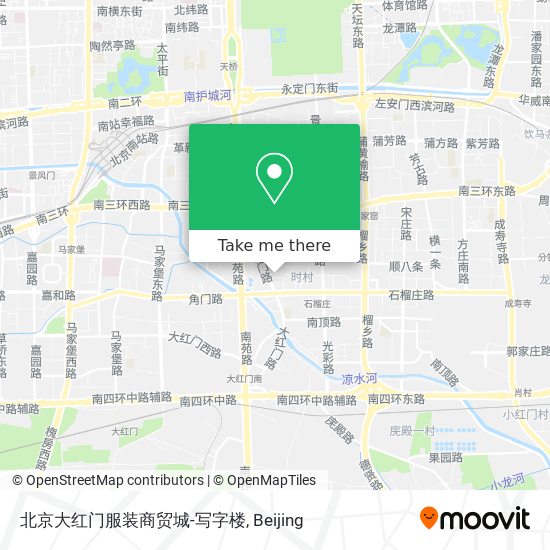 北京大红门服装商贸城-写字楼 map