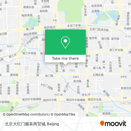 北京大红门服装商贸城 map
