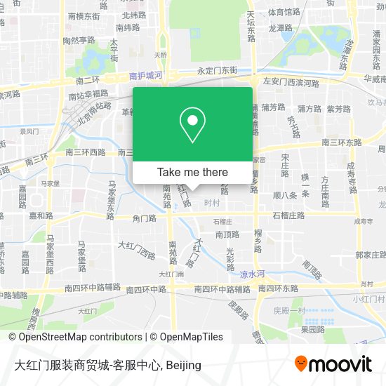 大红门服装商贸城-客服中心 map