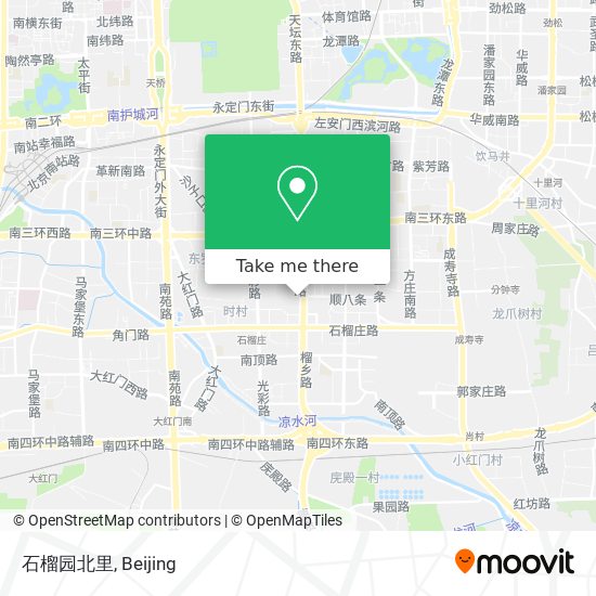 石榴园北里 map
