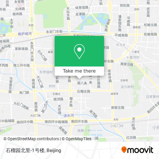 石榴园北里-1号楼 map