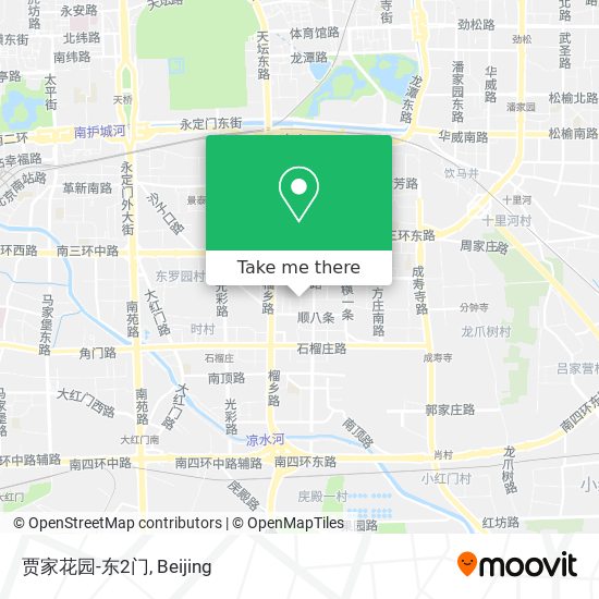 贾家花园-东2门 map