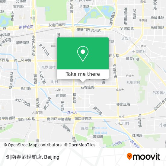 剑南春酒经销店 map
