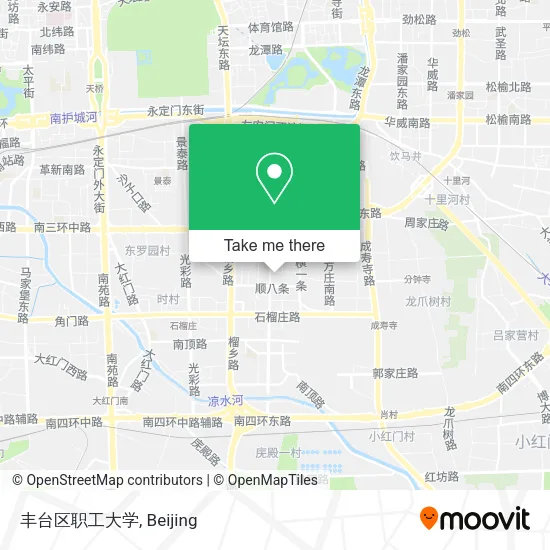 丰台区职工大学 map