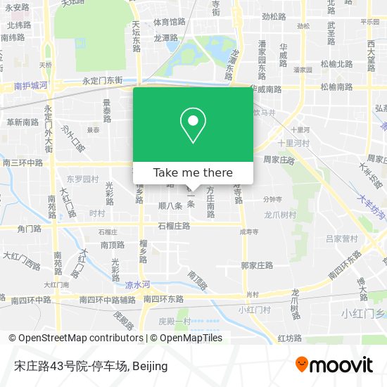 宋庄路43号院-停车场 map