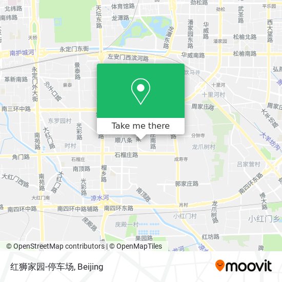 红狮家园-停车场 map