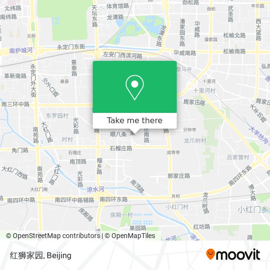 红狮家园 map