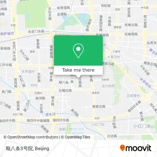 顺八条3号院 map