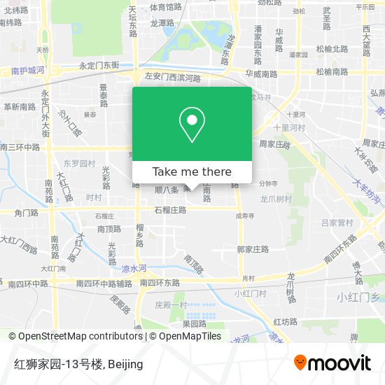 红狮家园-13号楼 map