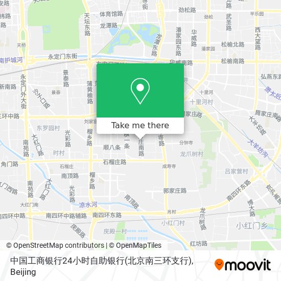 中国工商银行24小时自助银行(北京南三环支行) map