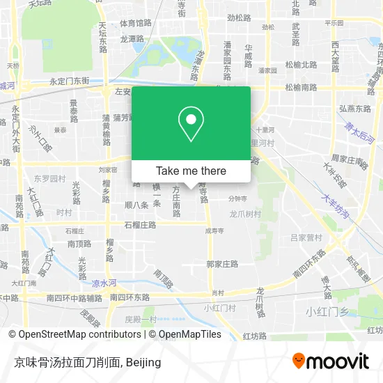 京味骨汤拉面刀削面 map