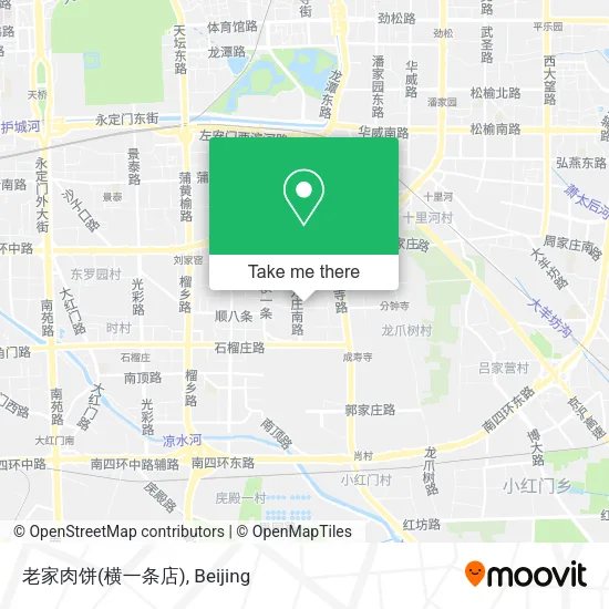 老家肉饼(横一条店) map