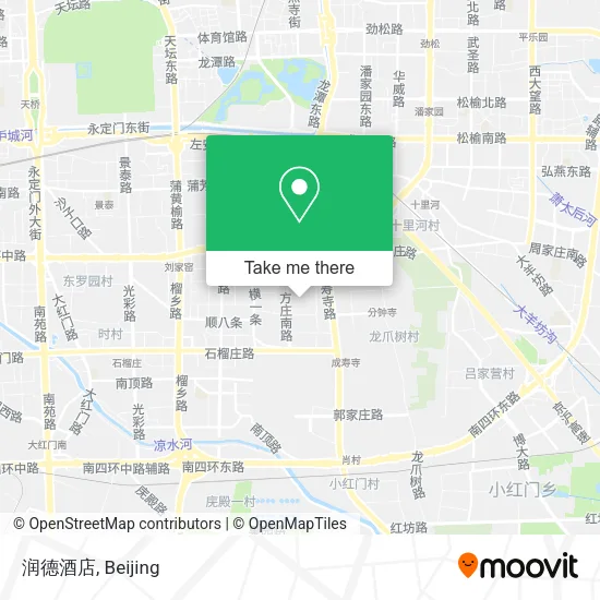 润德酒店 map