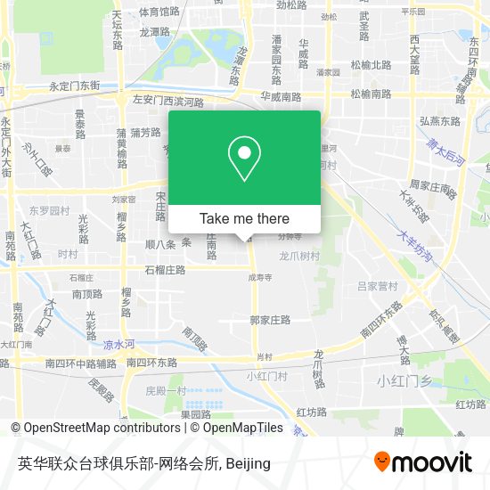 英华联众台球俱乐部-网络会所 map