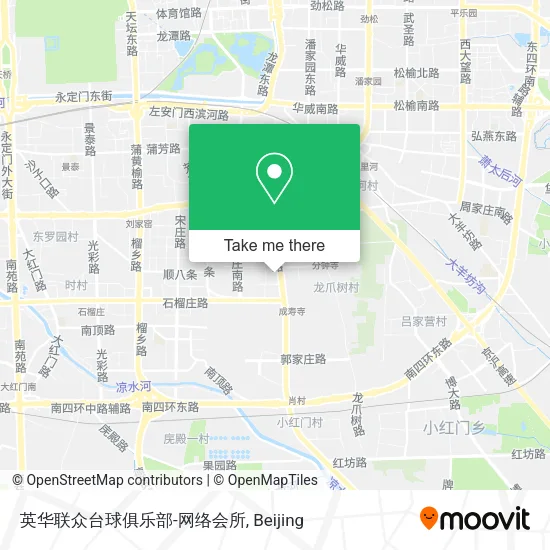英华联众台球俱乐部-网络会所 map