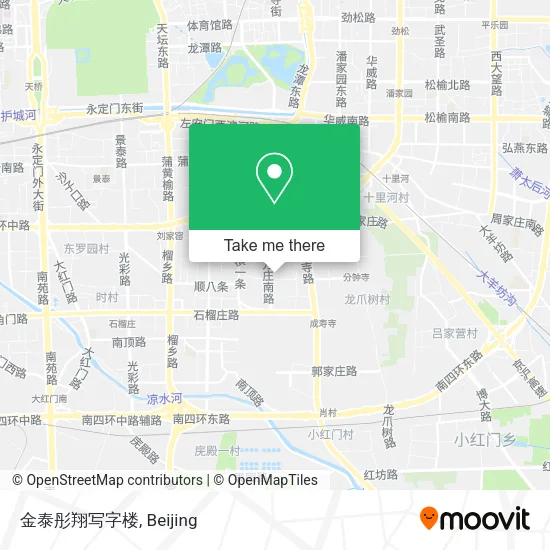 金泰彤翔写字楼 map