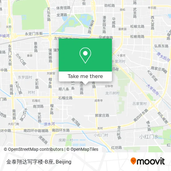 金泰翔达写字楼-B座 map