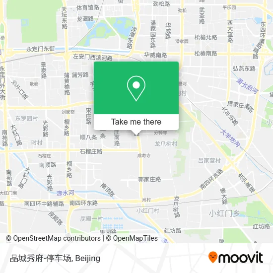 晶城秀府-停车场 map
