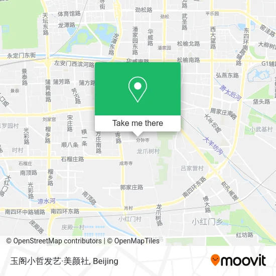玉阁小哲发艺·美颜社 map