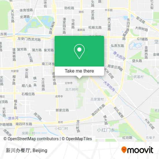 新川办餐厅 map