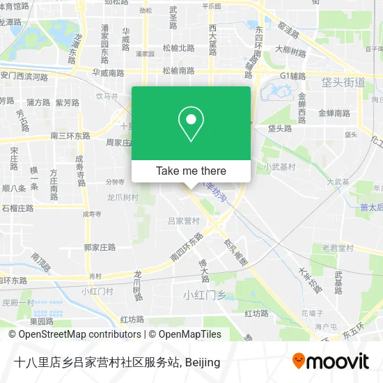 十八里店乡吕家营村社区服务站 map