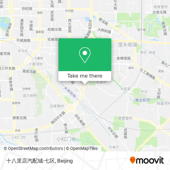 十八里店汽配城-七区 map