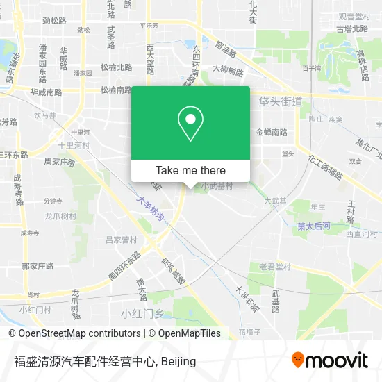 福盛清源汽车配件经营中心 map