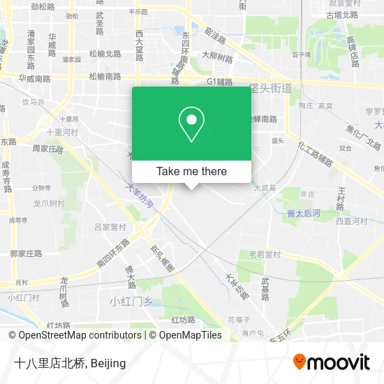十八里店北桥 map