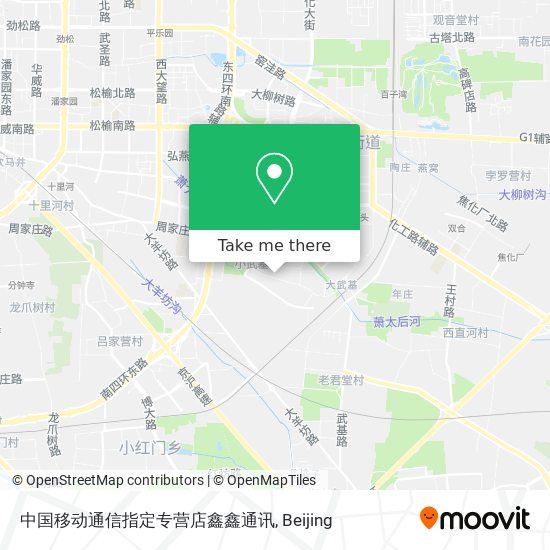 中国移动通信指定专营店鑫鑫通讯 map