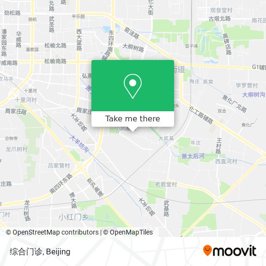 综合门诊 map