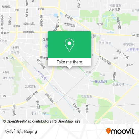 综合门诊 map