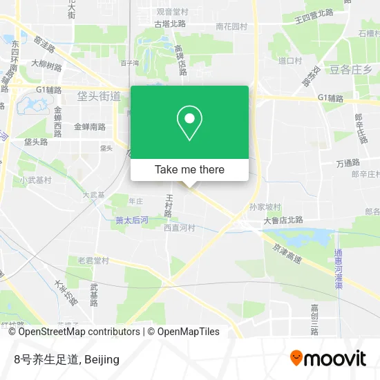 8号养生足道 map