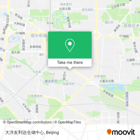 大洋友利达仓储中心 map