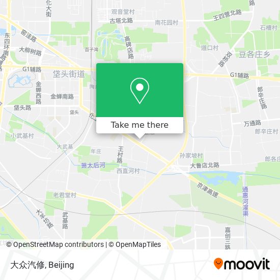大众汽修 map