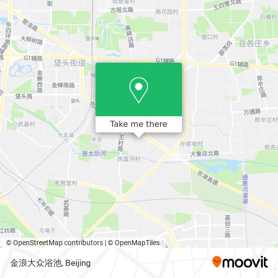 金浪大众浴池 map