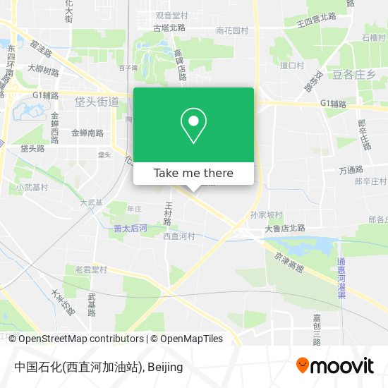 中国石化(西直河加油站) map
