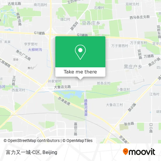 富力又一城-C区 map