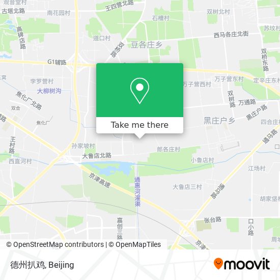 德州扒鸡 map