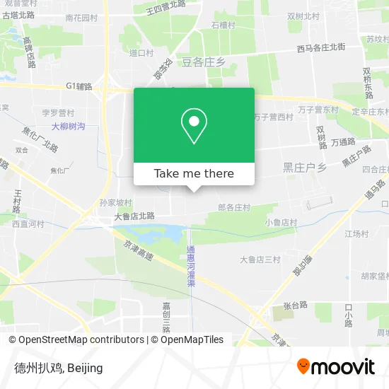 德州扒鸡 map