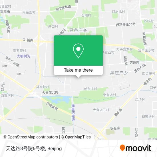 天达路8号院6号楼 map