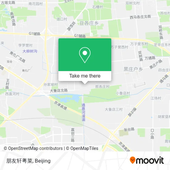 朋友轩粤菜 map